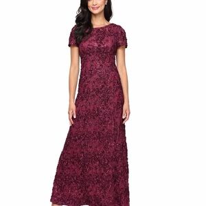 Alex Evenings Lace Maxi Dress